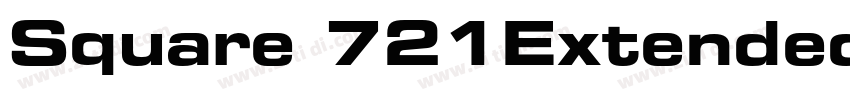 Square 721Extended H字体转换 Square 721Extended H字体转换